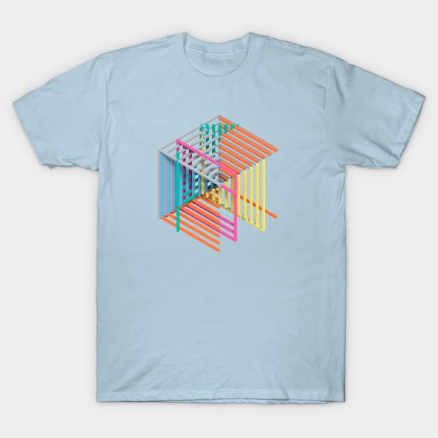 Tesseral T-Shirt by DavidCentioli